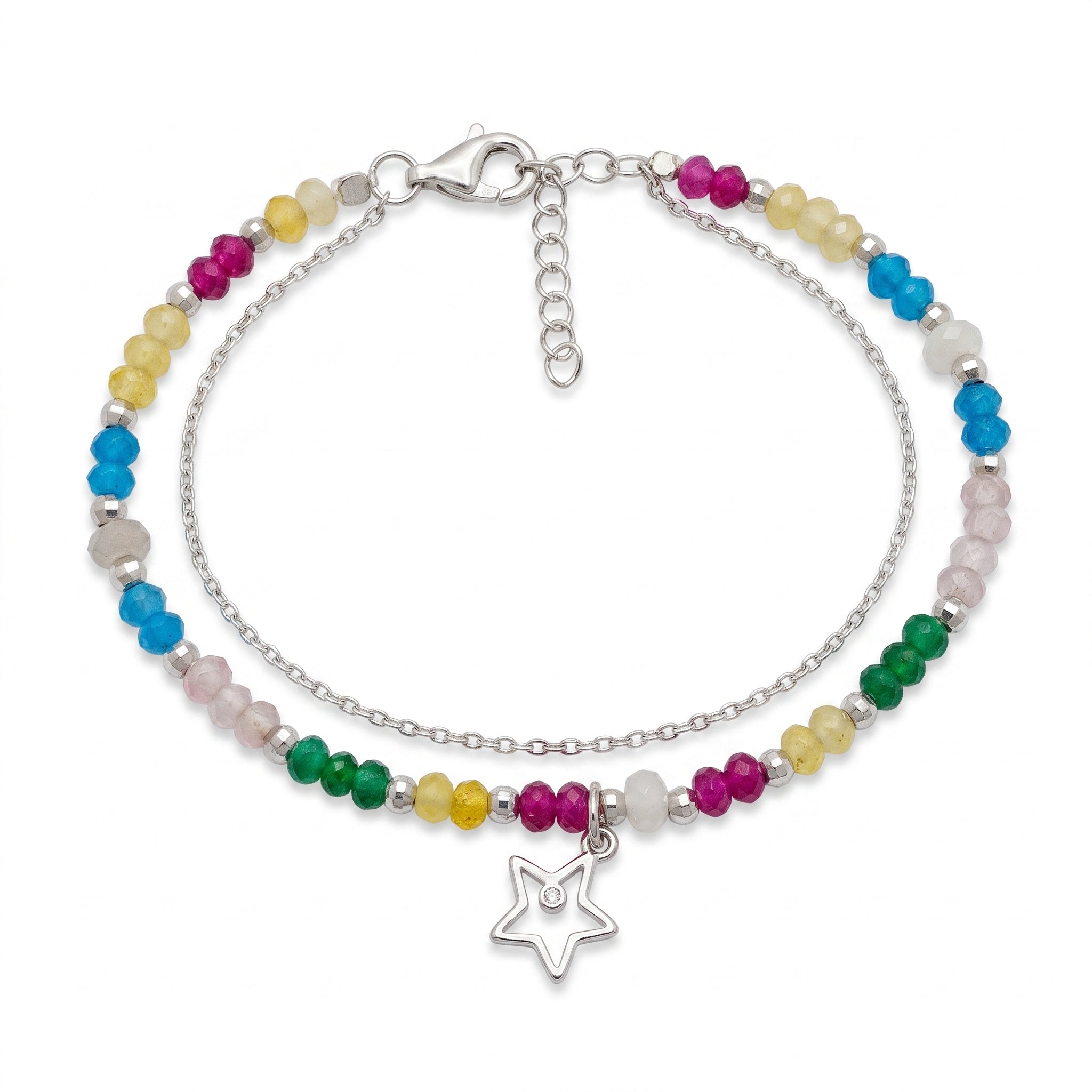 Rainbow Stardust Bracelet