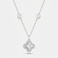 Crystal Clover Necklace