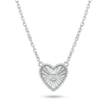 Sunburst Heart Necklace