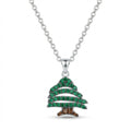 Lebanese Cedar "Green" Necklace