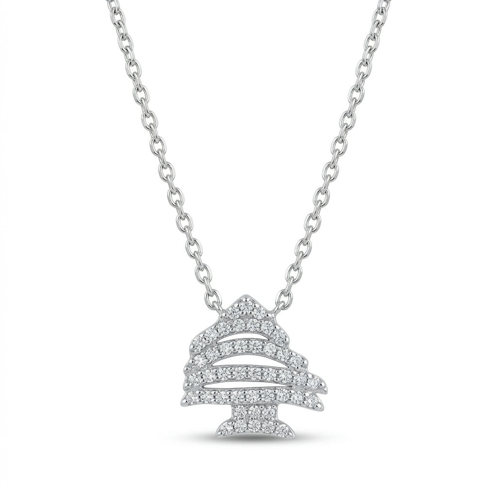 Crystal Cedar Necklace