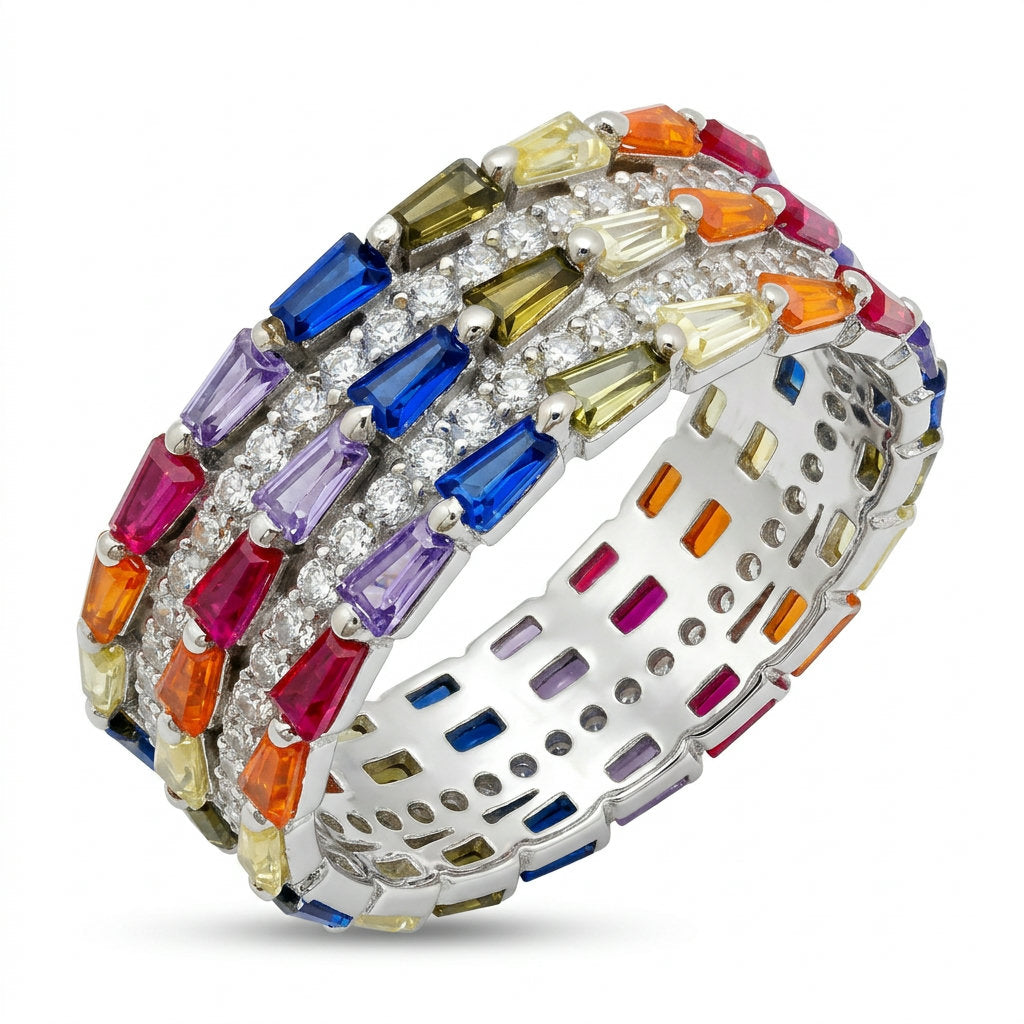 Rainbow Royale Ring