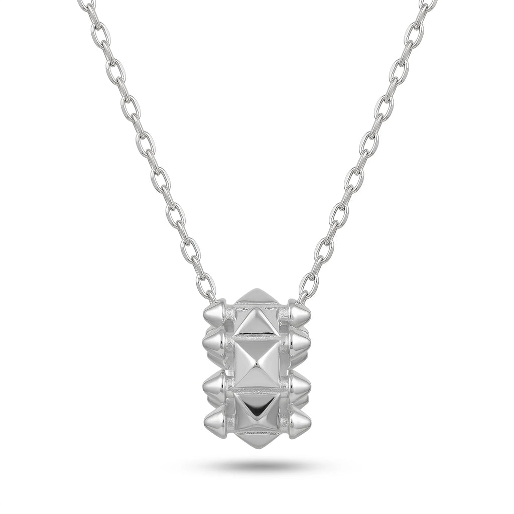 Spike Shield Necklace