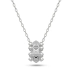 Spike Shield Necklace