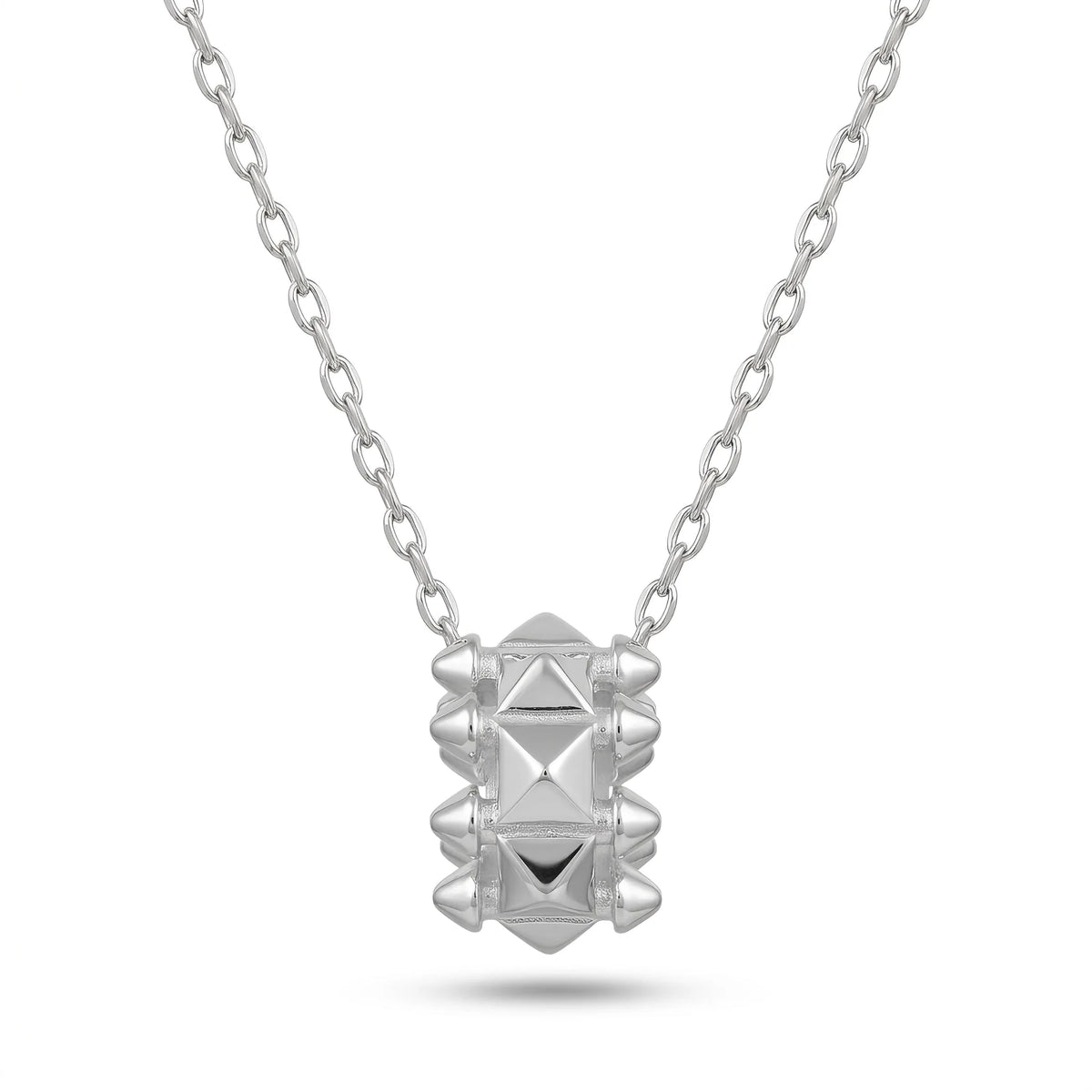 Spike Shield Necklace