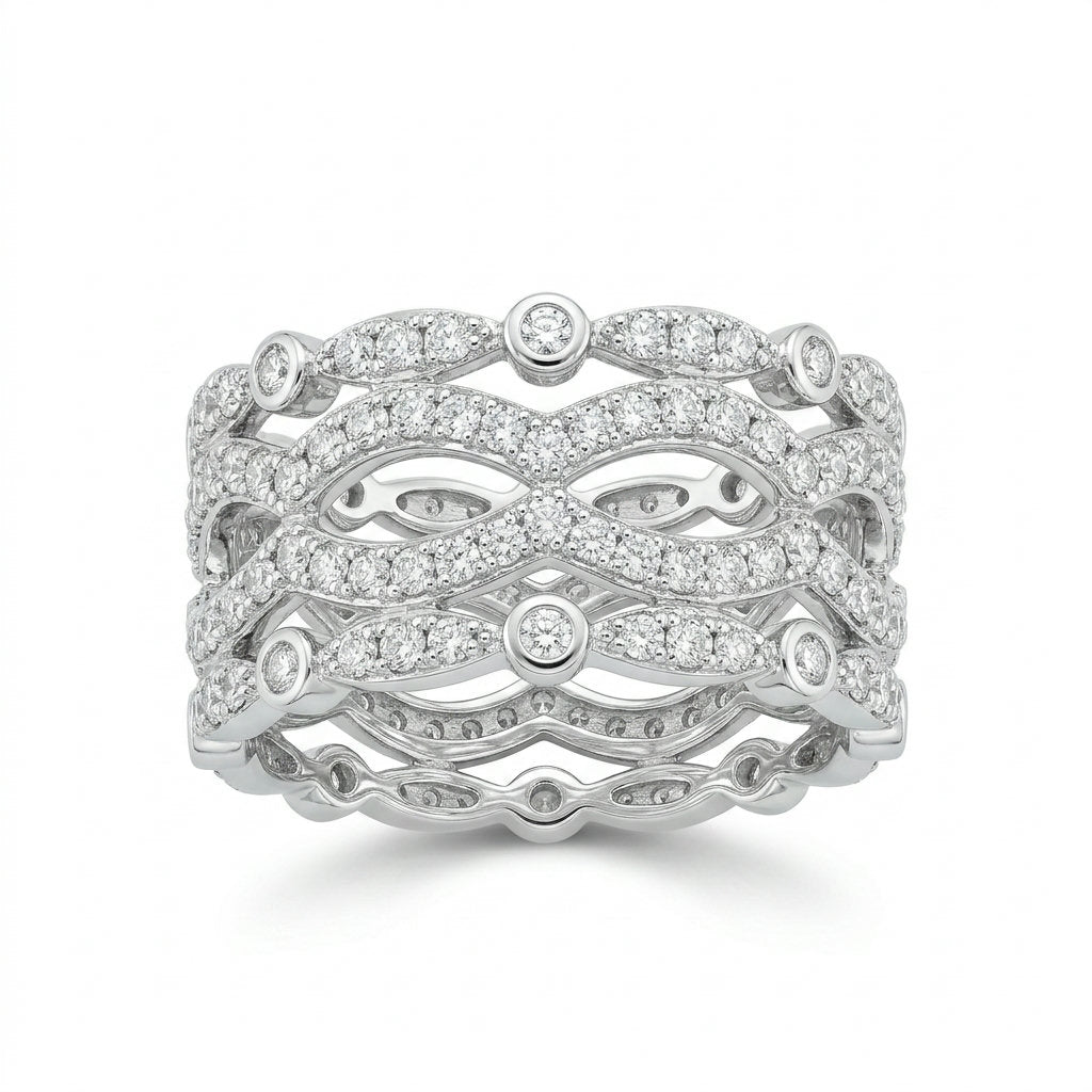 Twilight Weave Ring