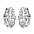 Selene Sculpted Twist Earrings