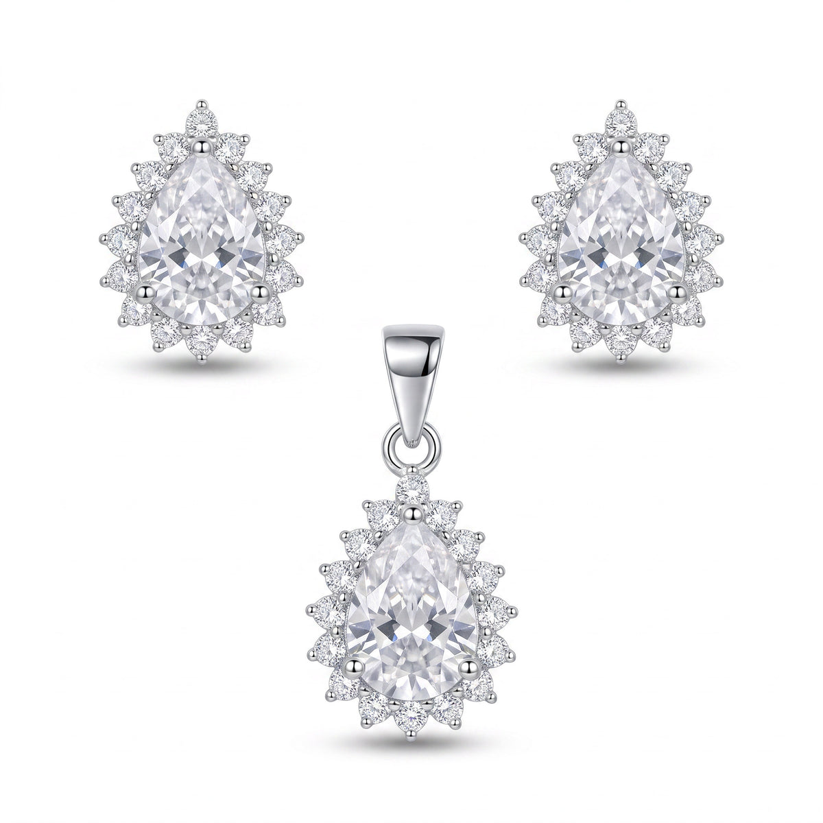 Teardrop Halo Set