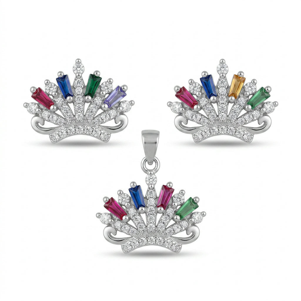 Majestic Crown half set
