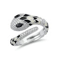 Serpentine Noir Ring