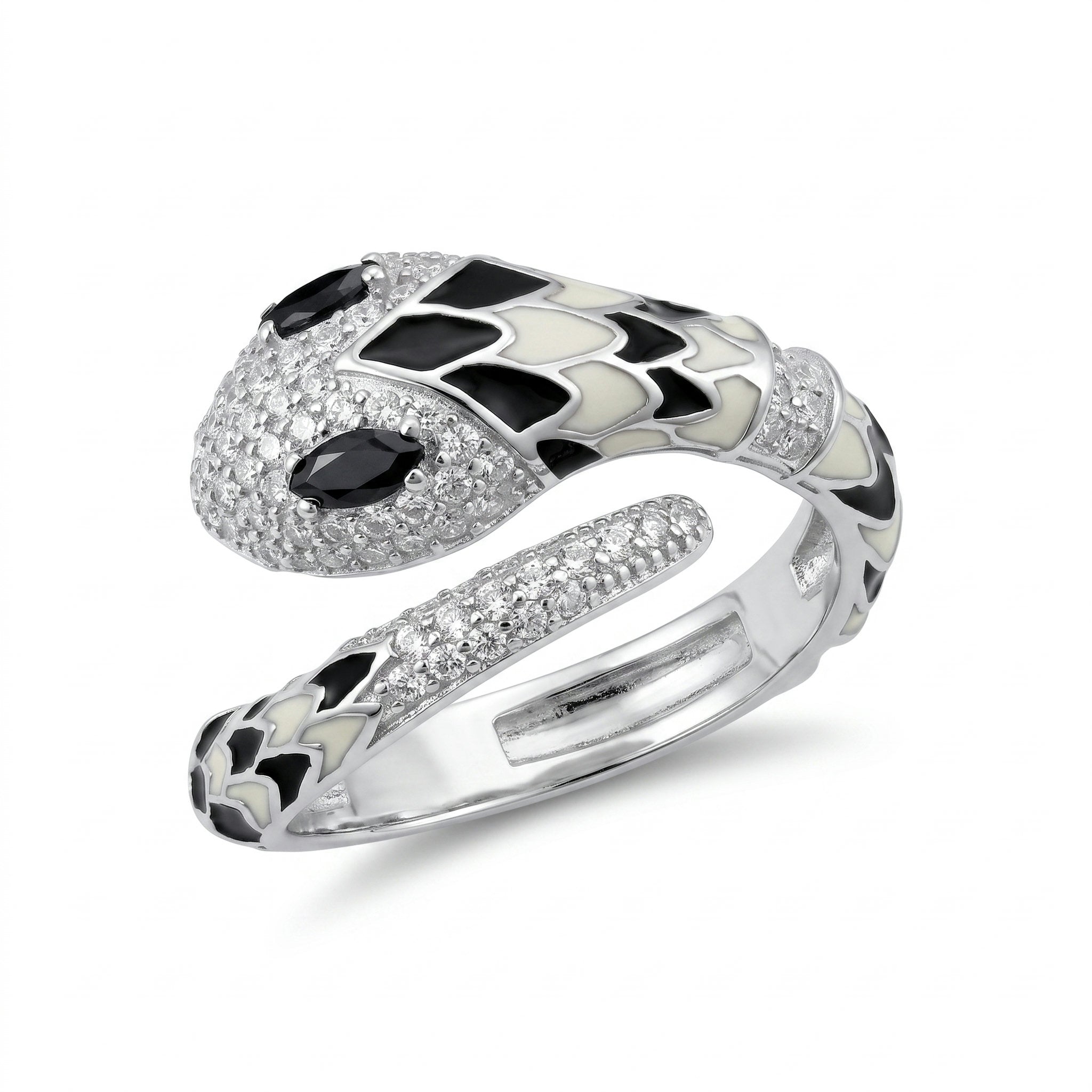 Serpentine Noir Ring