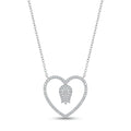 Tulip Heart Necklace