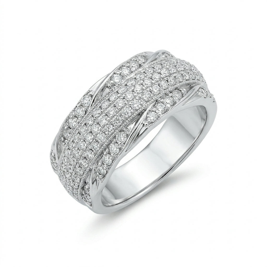 Starlight Cascade Ring