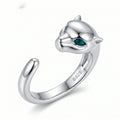 Emerald Panther Ring