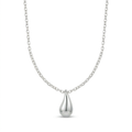 Silver Dewdrop Necklace