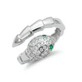 Emerald Serpent Ring