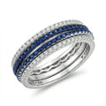 Regal Blue Eternity Band