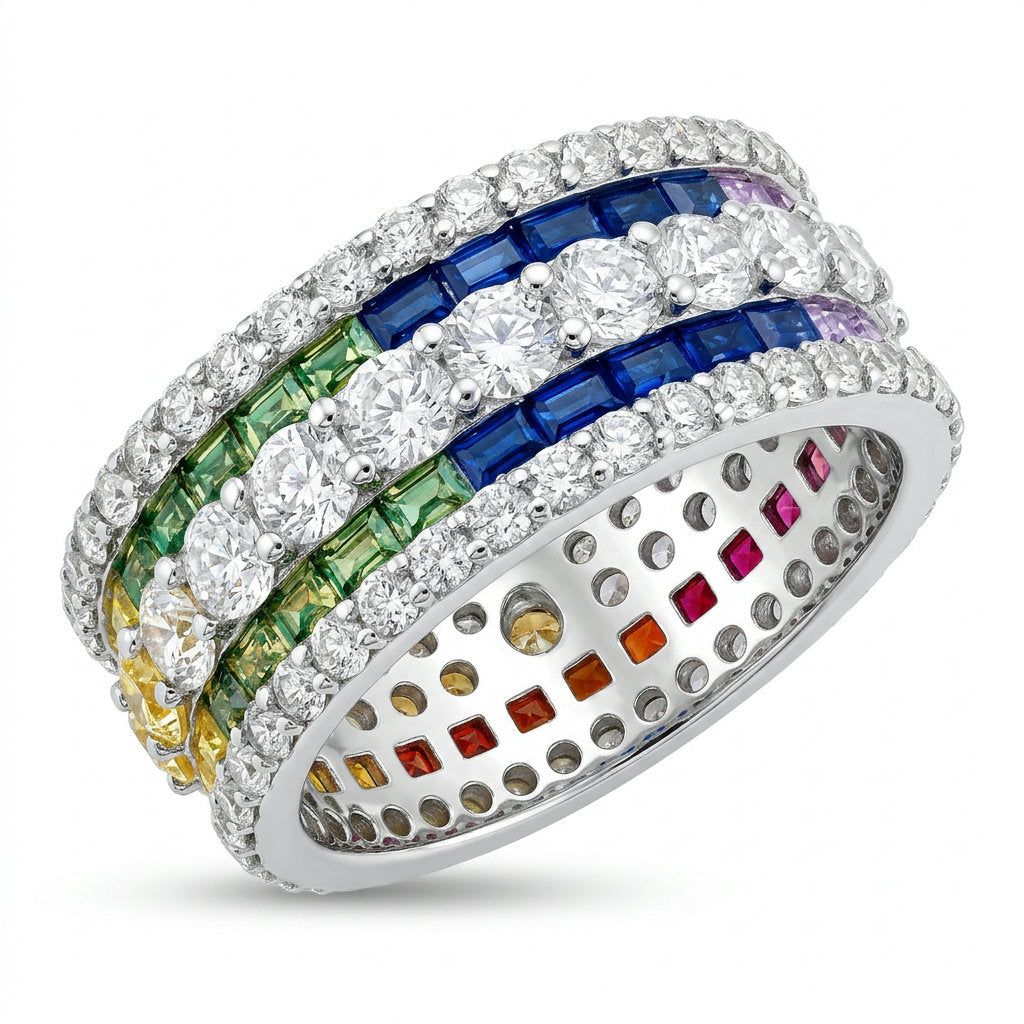 Starlight Rainbow Ring