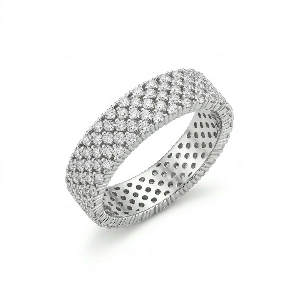 Starlight Eternity Ring