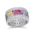 Aurora Cascade Ring