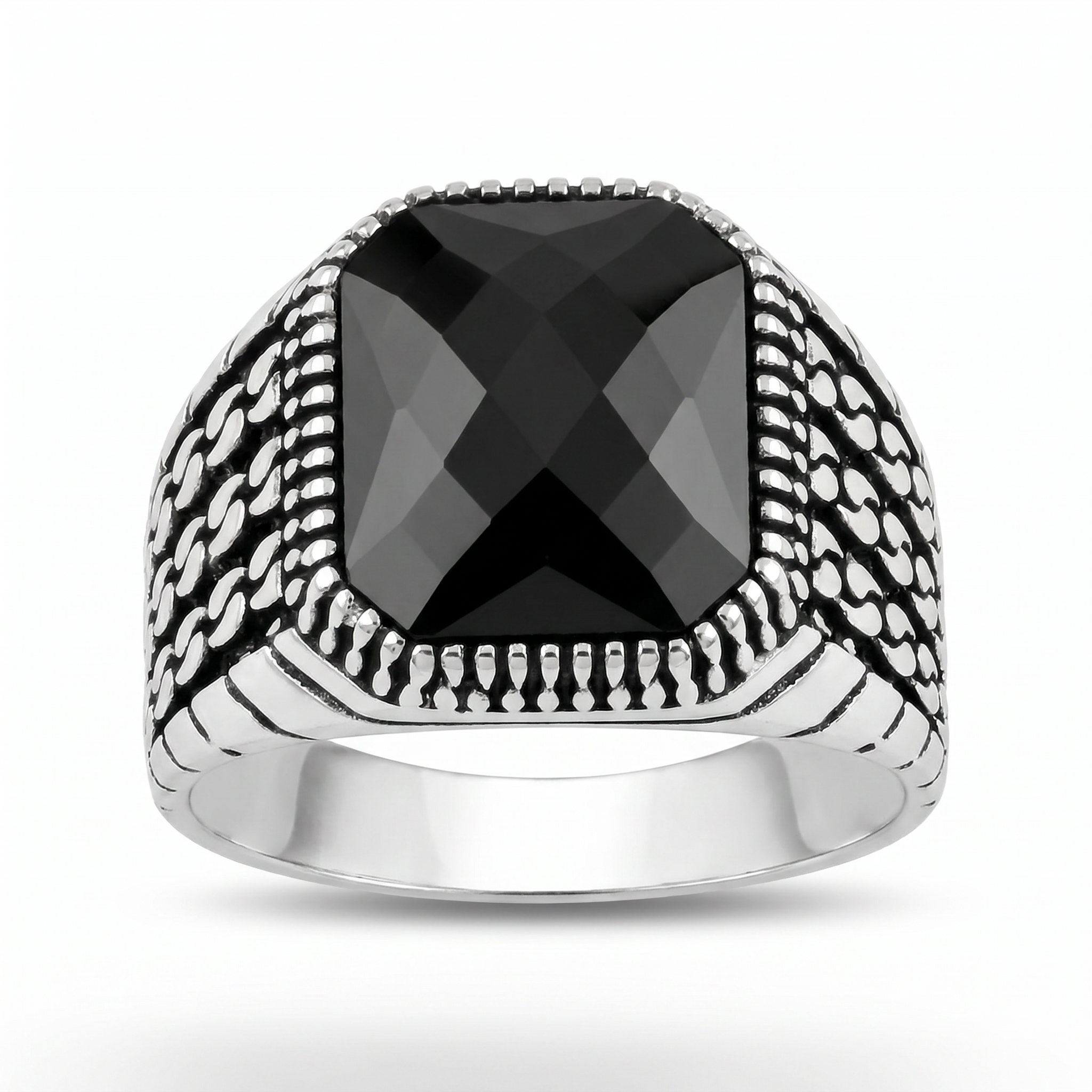 Noir Fortress Ring