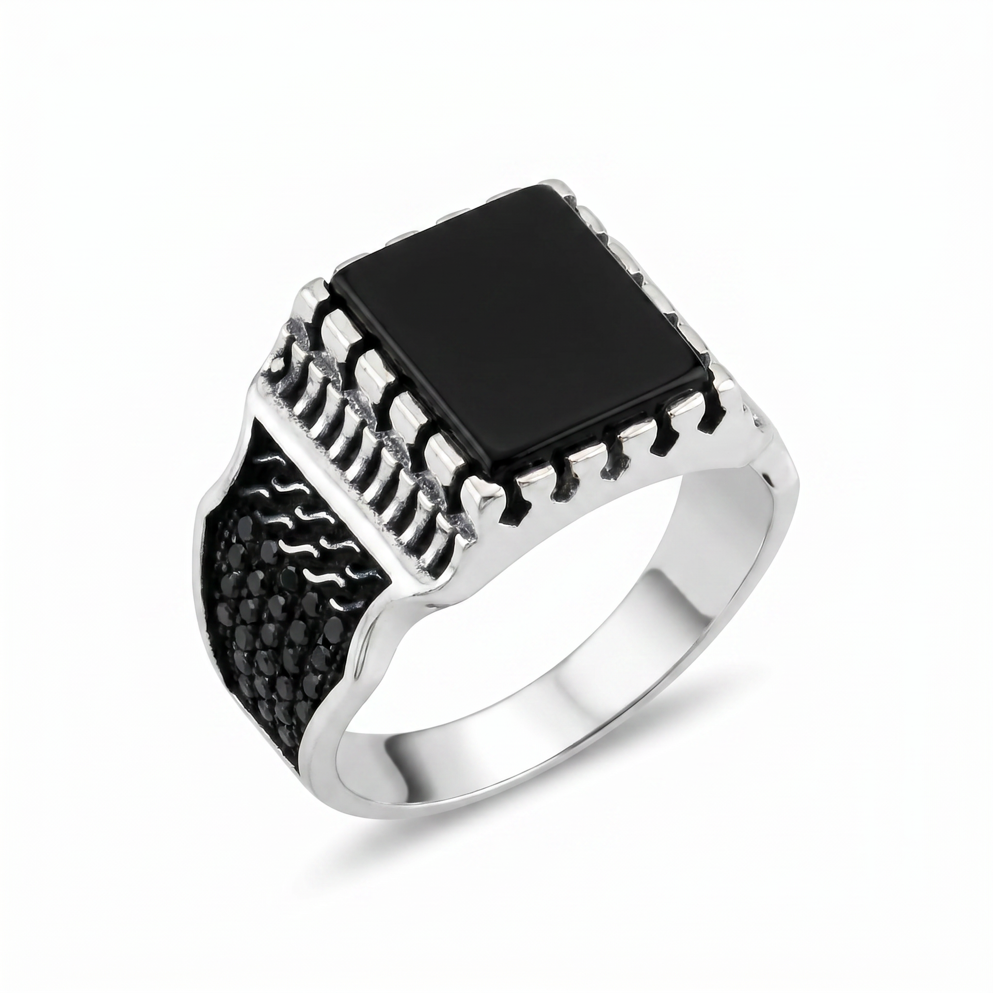 Midnight Signet Ring