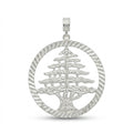 Cedar Halo Pendant