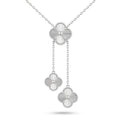 Aurelia Clover Drop Necklace