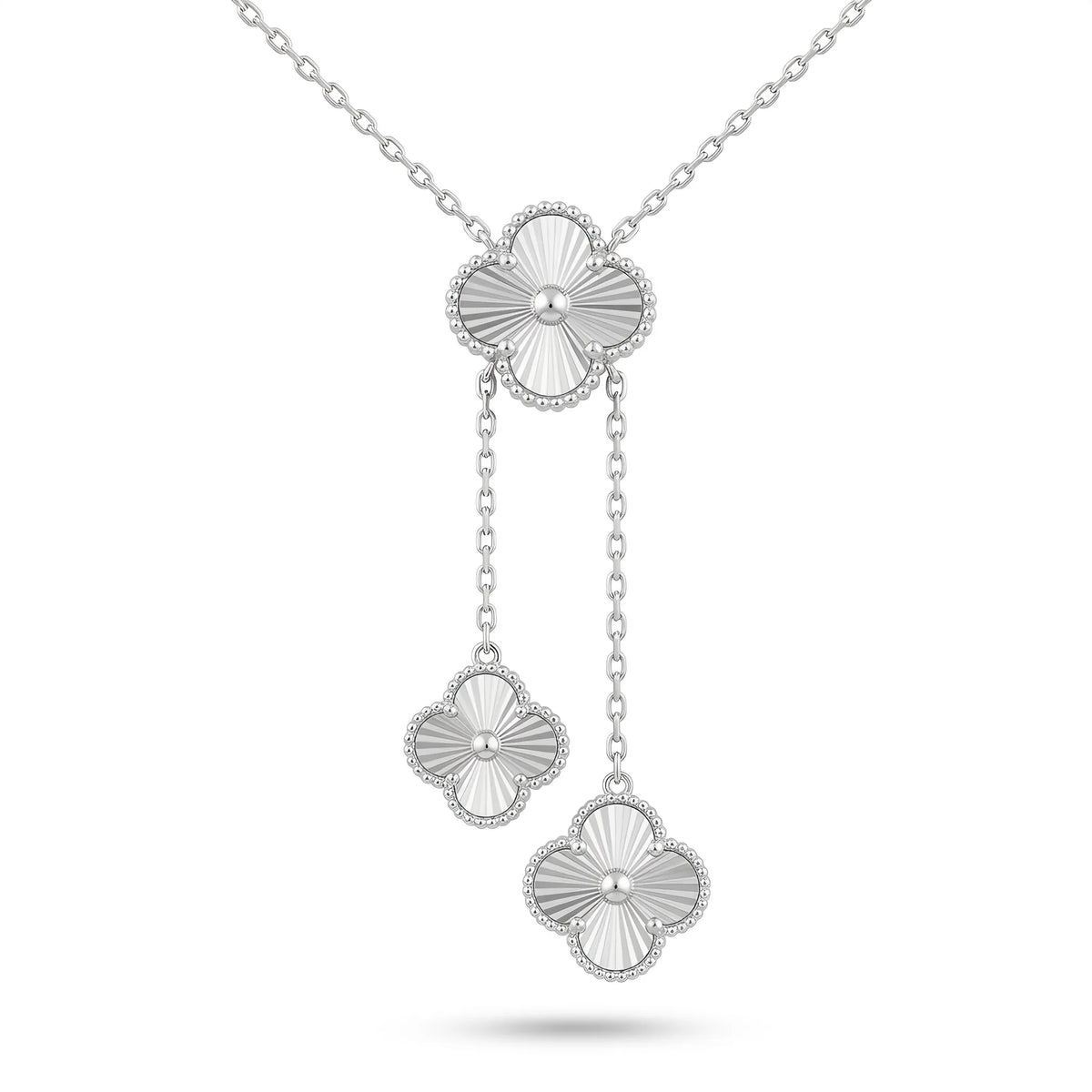 Aurelia Clover Drop Necklace