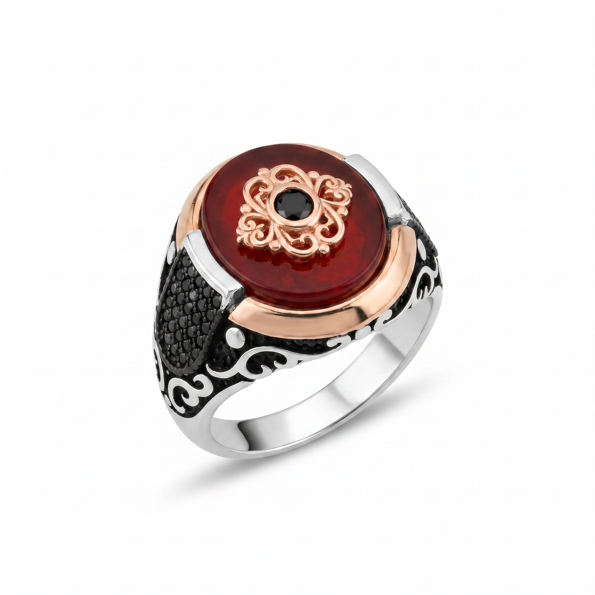 Regal Ember Ring