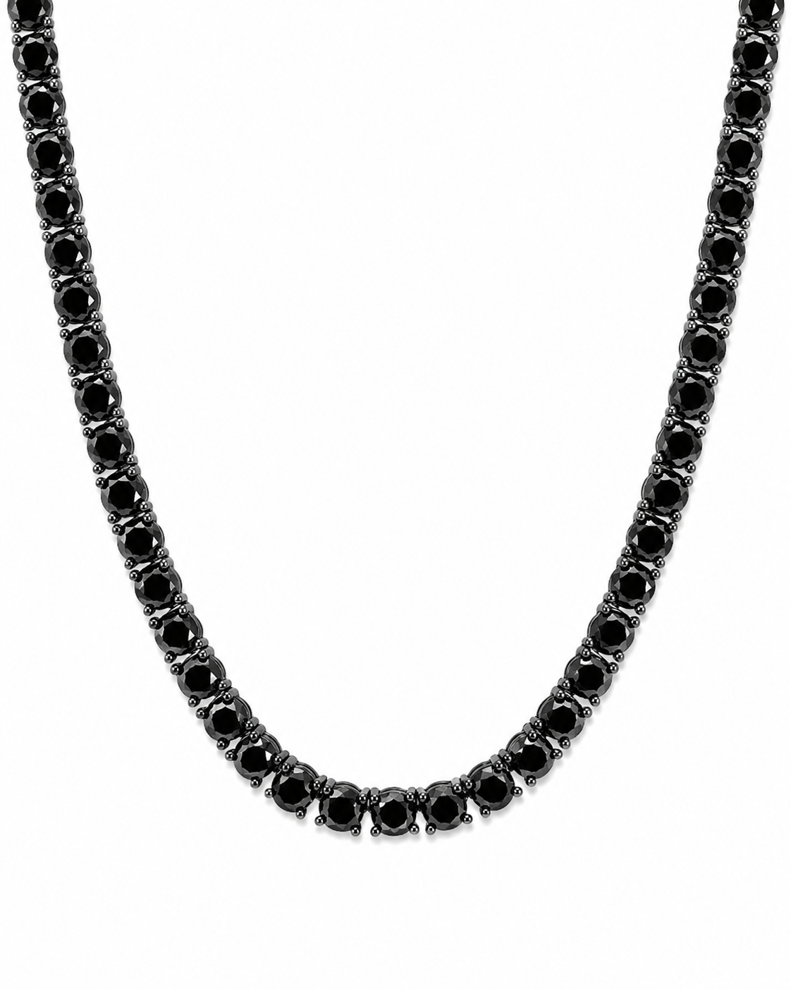 Midnight Tennis Necklace