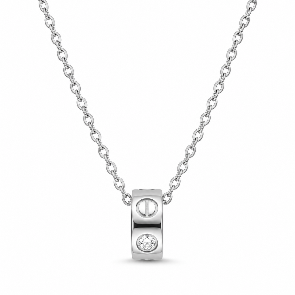 Screw Halo Necklace