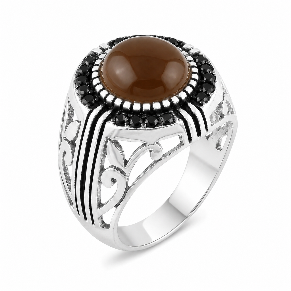 Crimson Ring (Semi-Precious Stone)