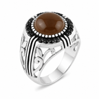 Crimson Ring (Semi-Precious Stone)