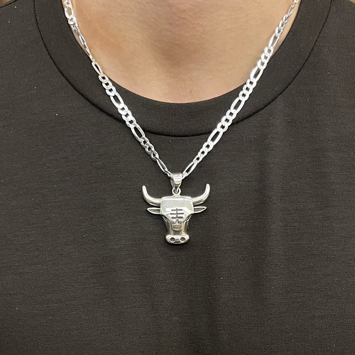 Bull Horn Pendant