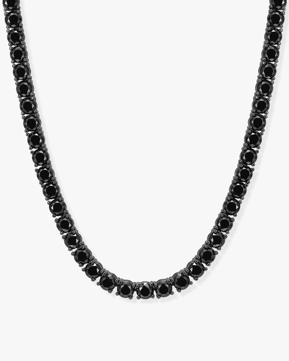 Midnight Tennis Necklace