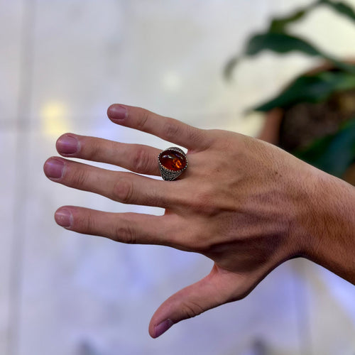 Bronze Ring (Semi-Precious Stone)