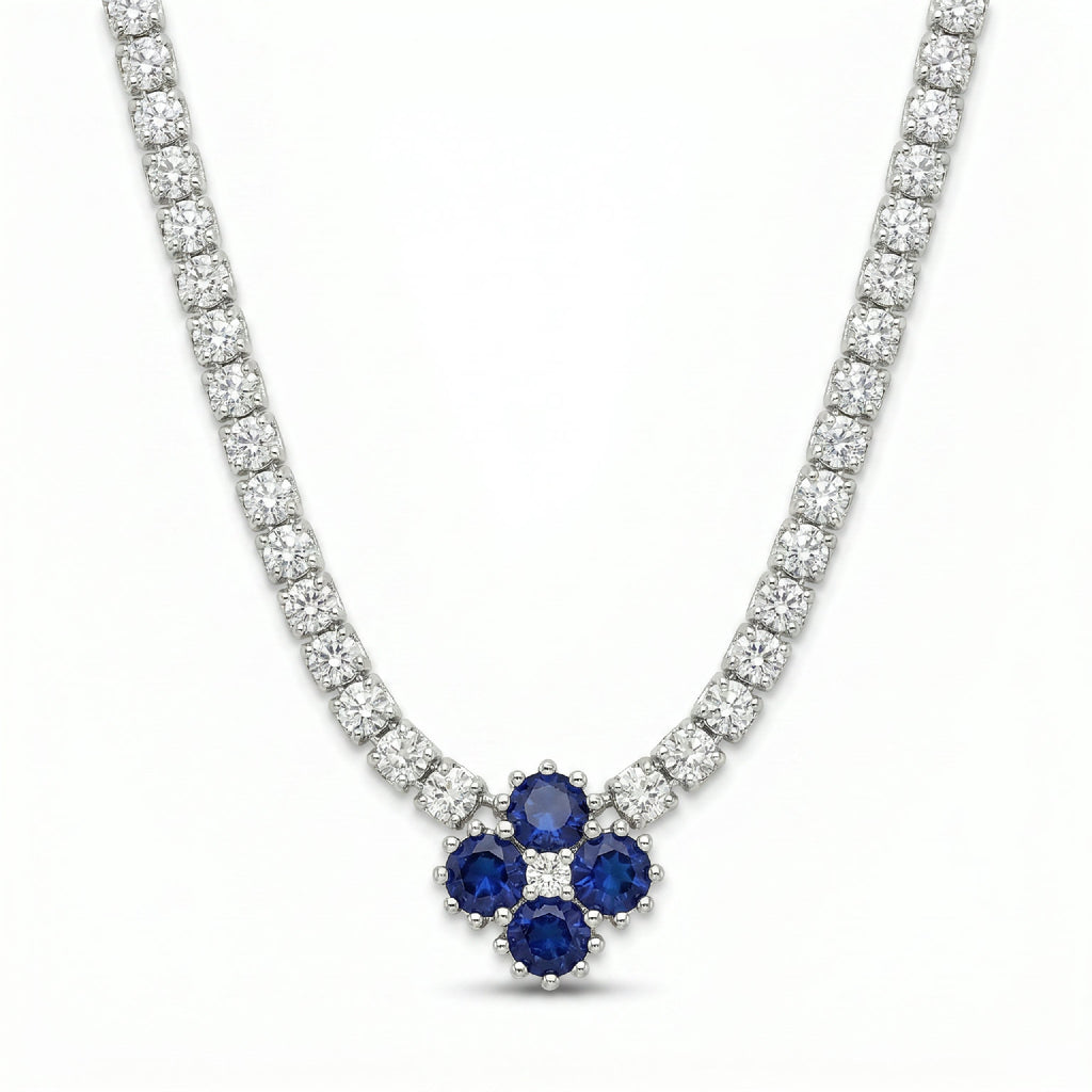Van Cleef "Blue" Tennis Set