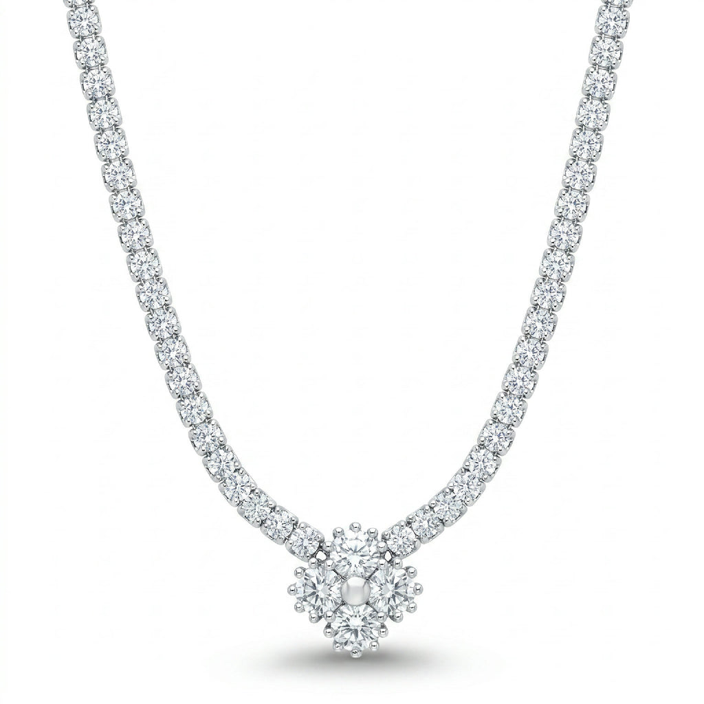 Van Cleef "White" Tennis Set