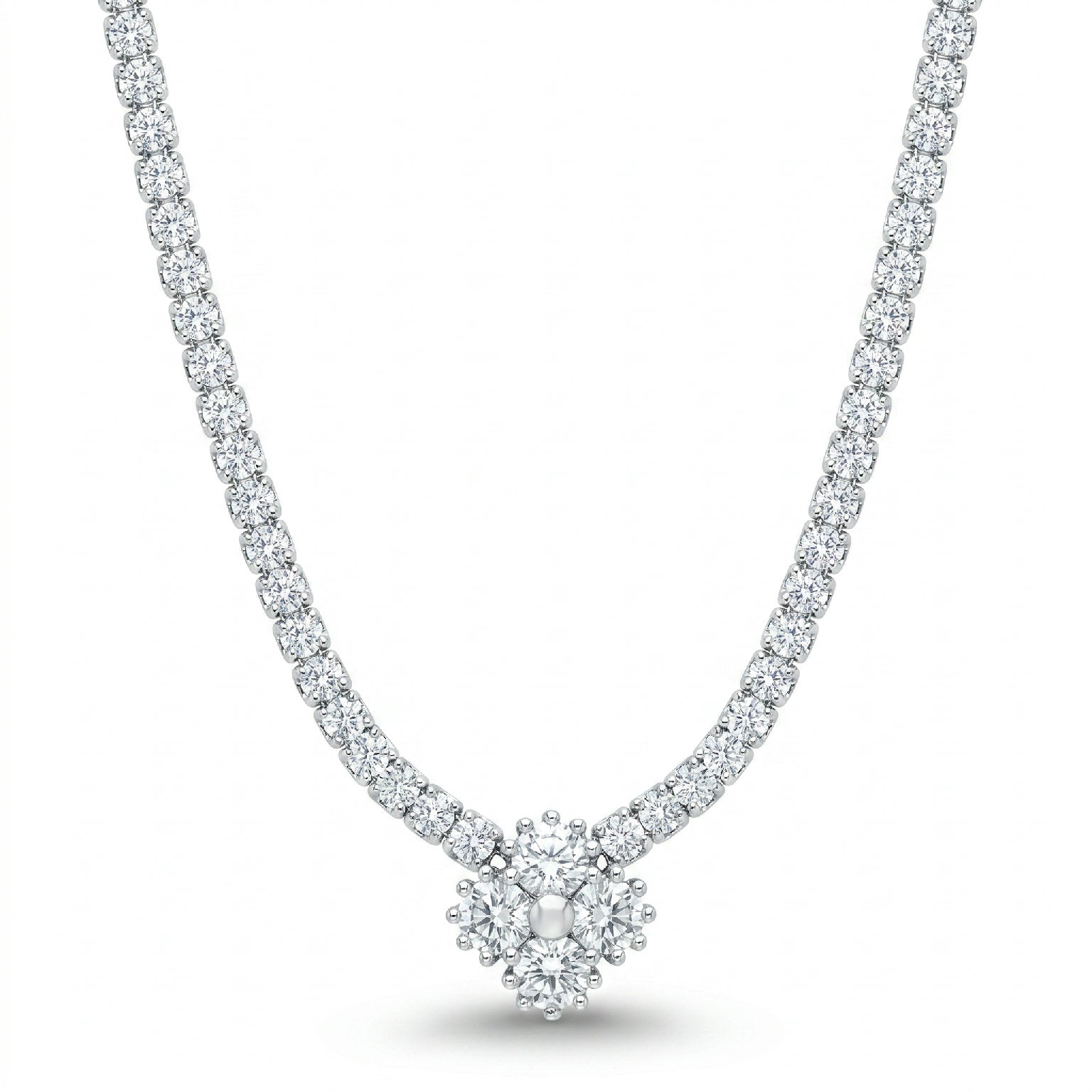 Van Cleef "White" Tennis Set