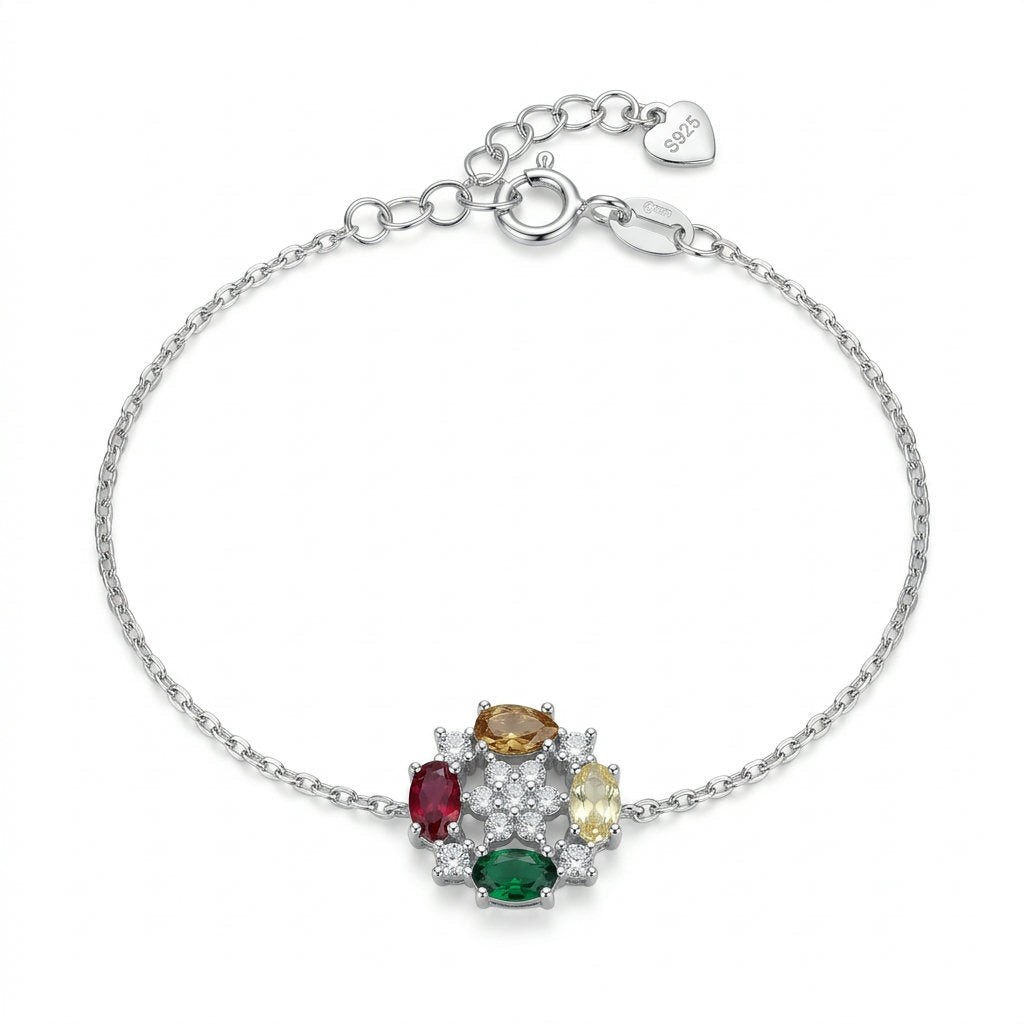 Royal Gem Crown Bracelet