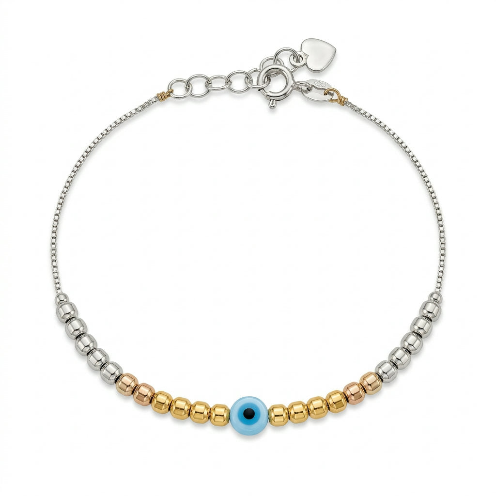 Tricolor Nazar Bracelet