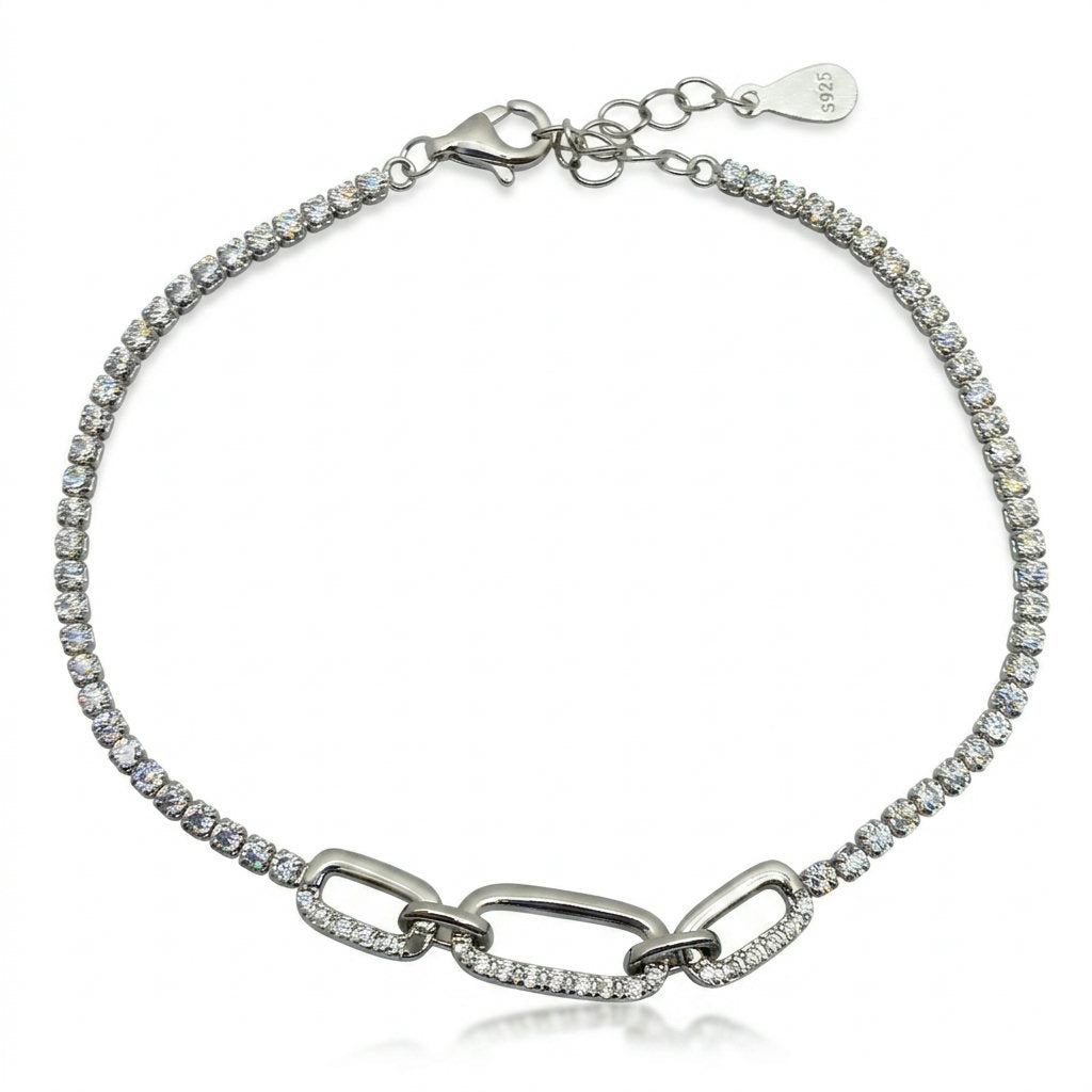 Tennis Link Fusion Bracelet
