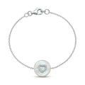 Shell Heart Bracelet