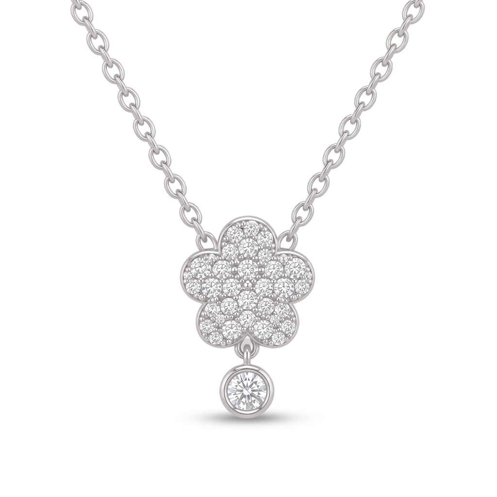 Clover Drop Necklace