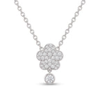 Clover Drop Necklace