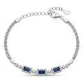 Sapphire Link Bracelet