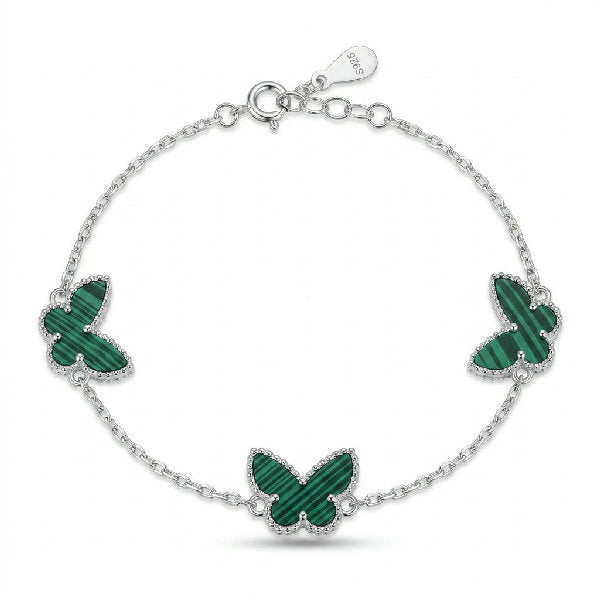 Malachite Butterfly Bracelet