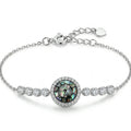 Abalone Halo Bracelet