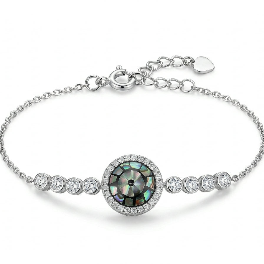 Abalone Halo Bracelet